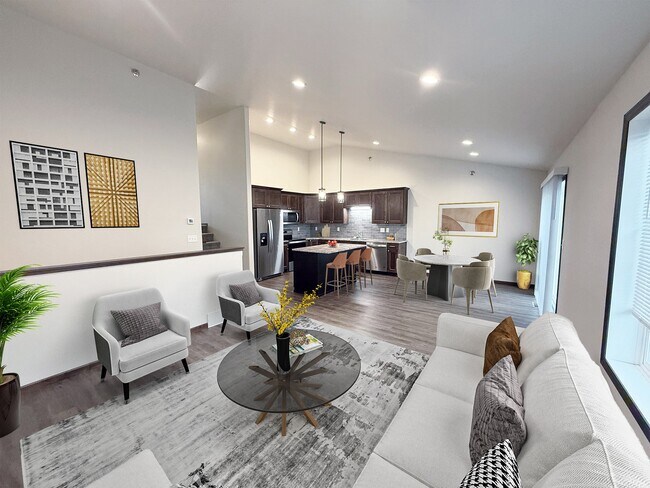 Southridge Townhomes Living Room Kitchen Dining - Southridge Townhomes