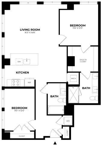 Floorplan - CityHouse Old Town
