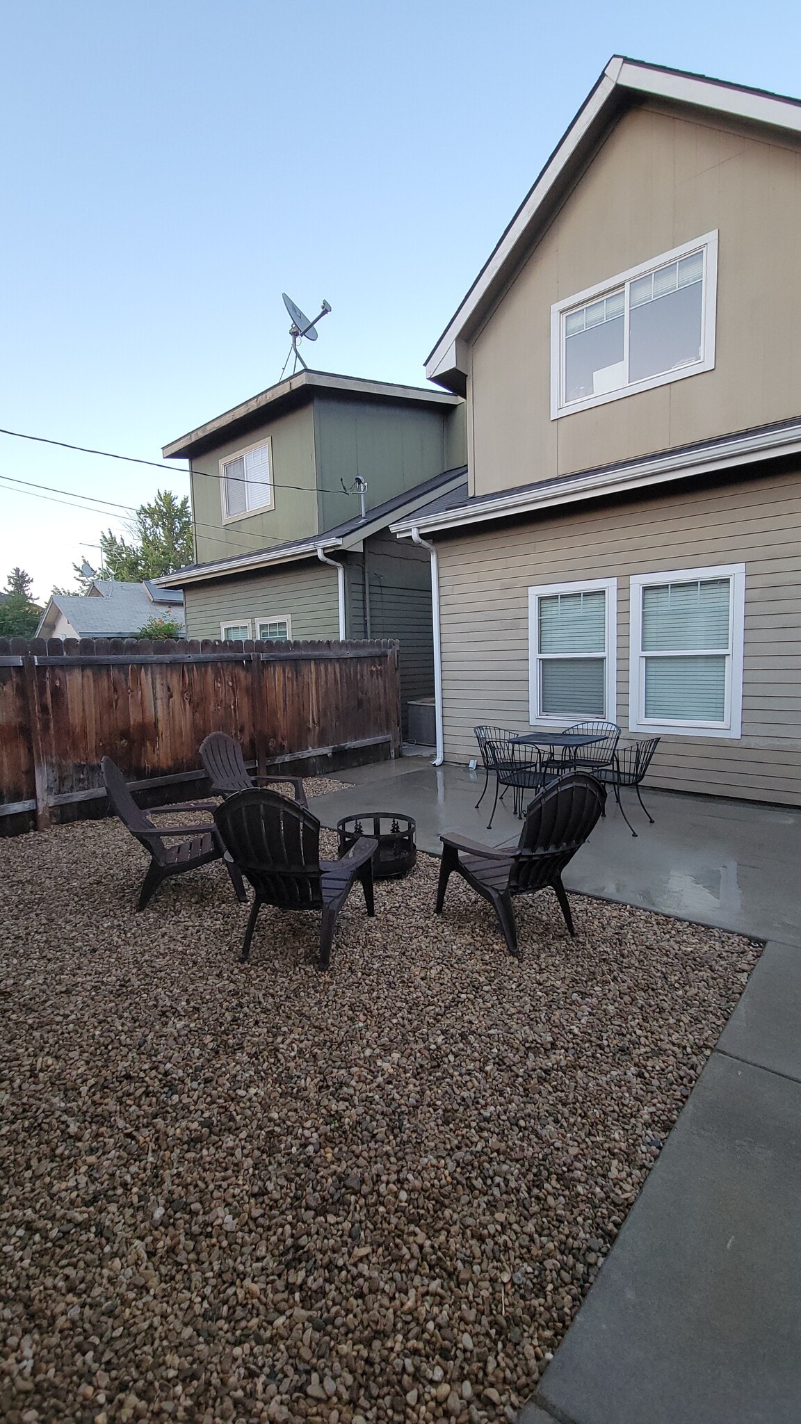Backyard sitting area with BBQ, lighting and plants will be added - 2127 S Leadville Ave