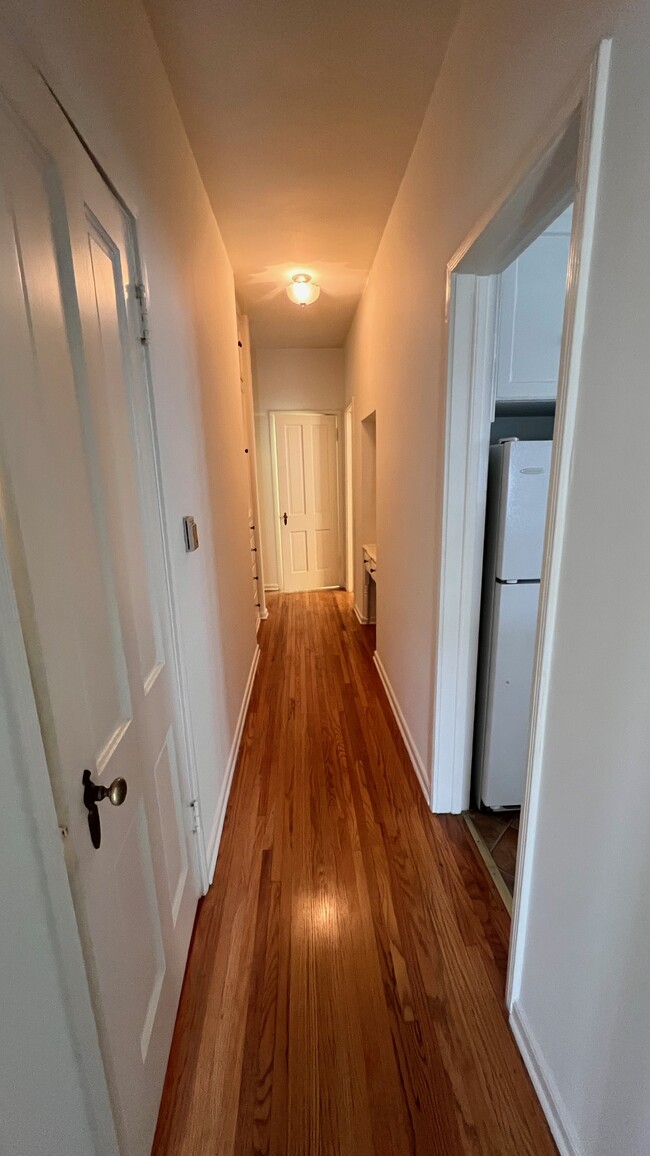 Hallway with Storage and 2 Closets - 1064 S Orange Grove Ave