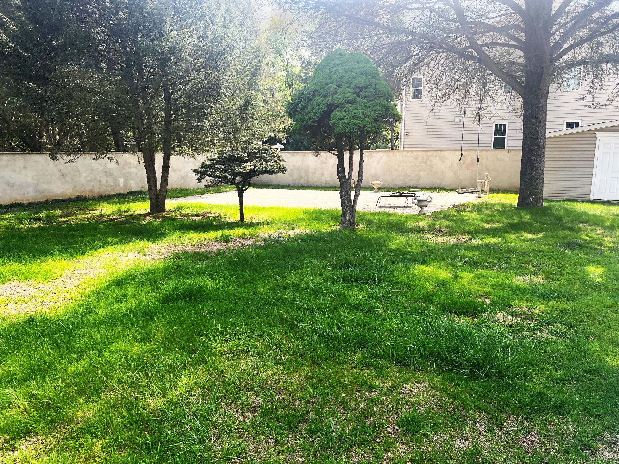 Backyard view 2 - 605 Piermont Ave