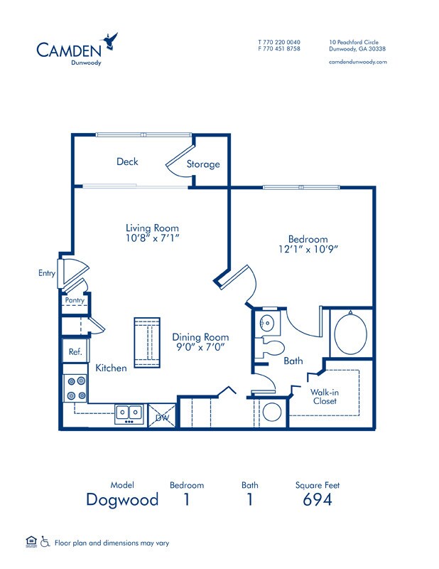 Floorplan - Camden Dunwoody