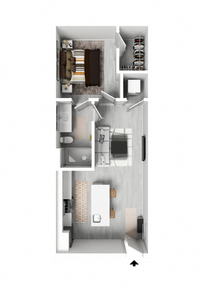 Floorplan - Parkview Lofts Apartments