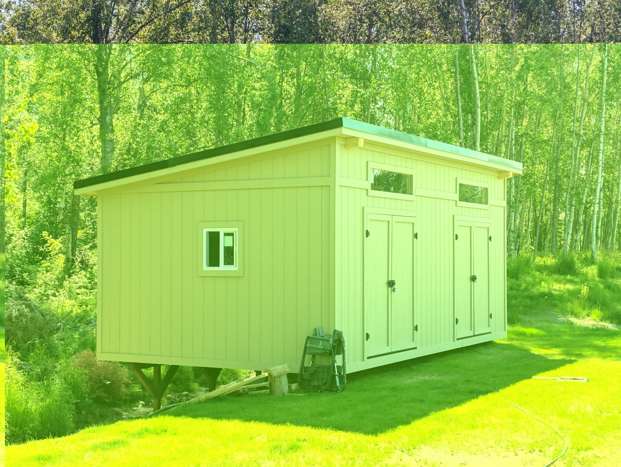 Shed 12x14 ft for each unit - 1983 S Alliance Country Dr