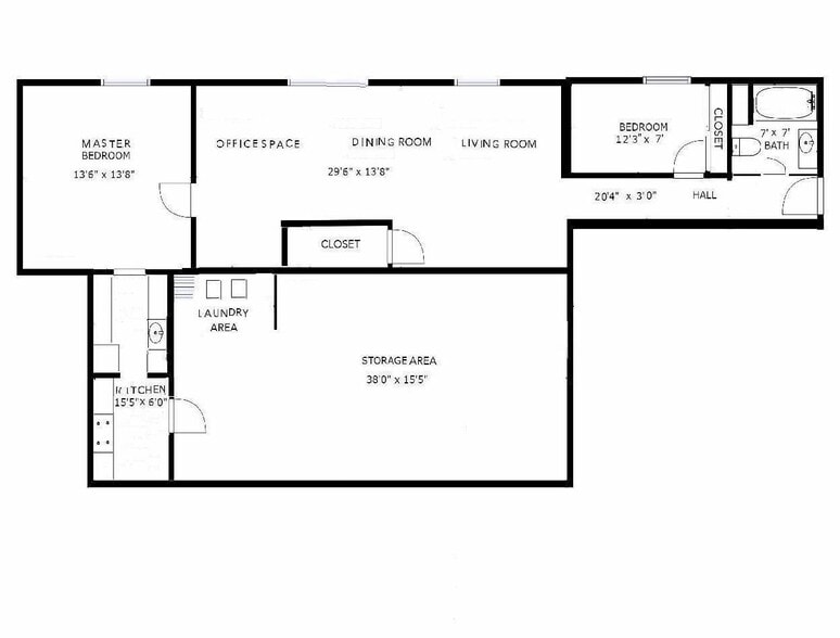 Floor Plan - 3548 Gladiola Dr