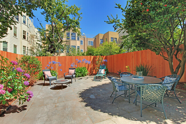 Shared backyard space with wifi access - 1468 Francisco St