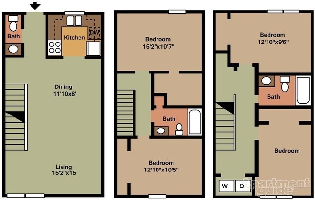 Floorplan - Townhouses On Tenth