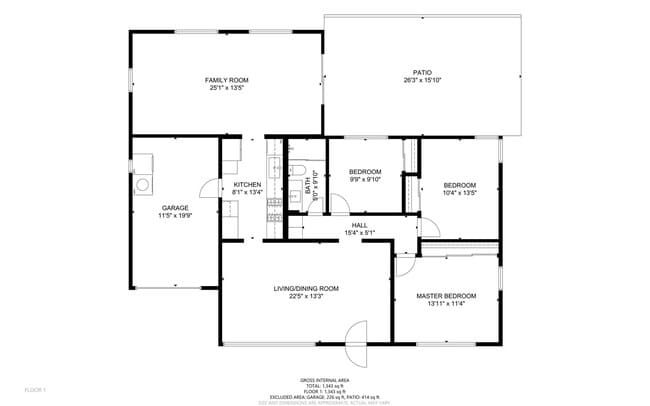 Building Photo - Renovated 3BD/1BA! Great Yard!