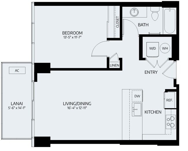 Building Photo - ALL utilities included, furnished one bedroom w/ parking at Azure!