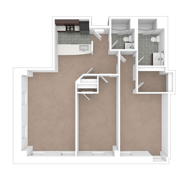 Floorplan - The Apartments at Boott Mills