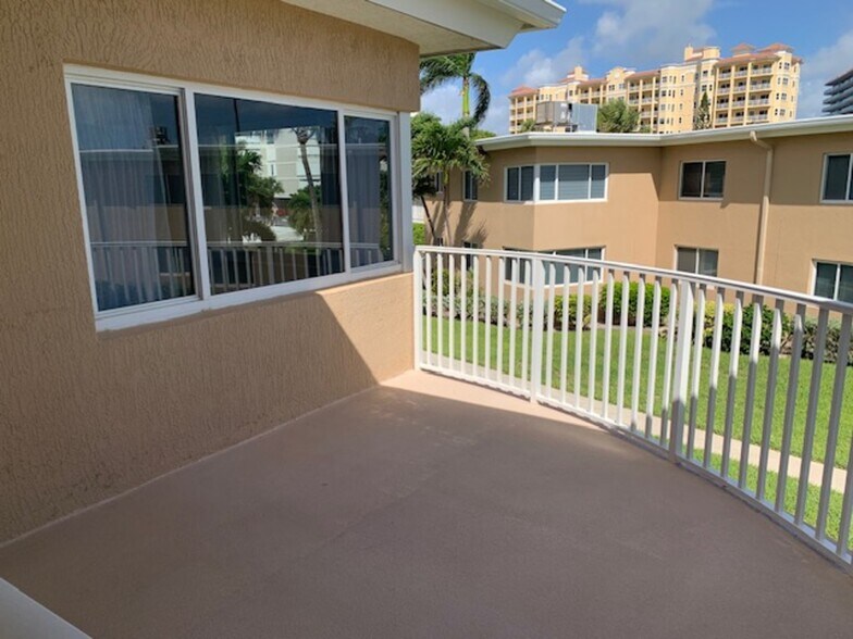 Balcony View Looking at Living Room - 1410 S Ocean Blvd