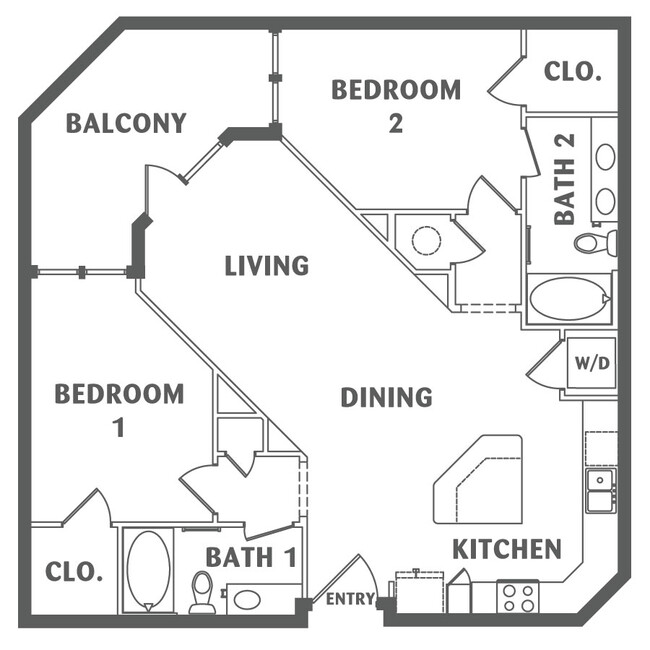 Floorplan - Southtown Flats