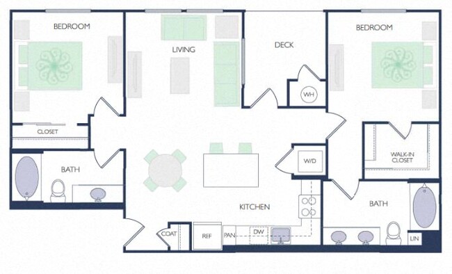 Floorplan - Marisol Apartments