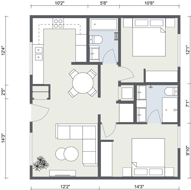 Floorplan - Vulcan Alley