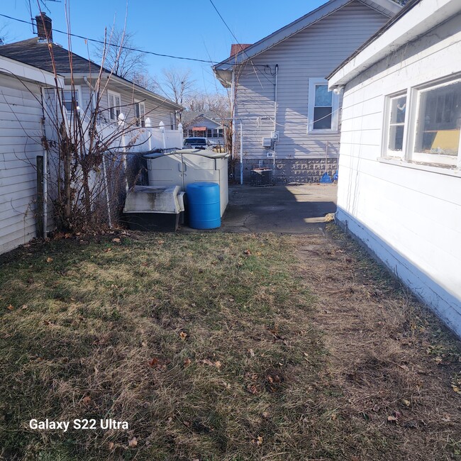 View of backyard from rear of property - 7141 Jackson Ave