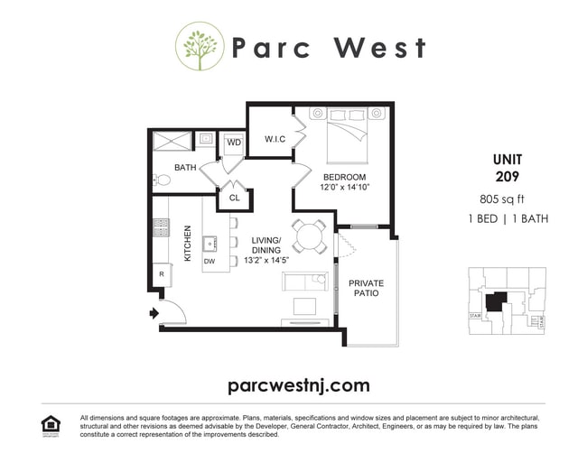 Floorplan - Parc West