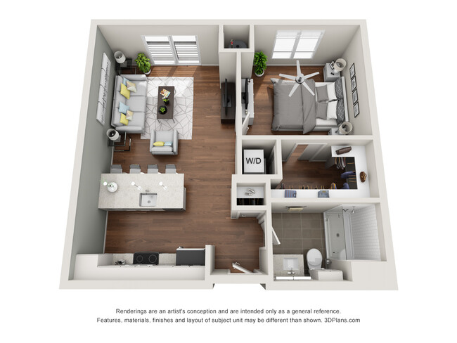 Floorplan - Mayfield Station Apartments