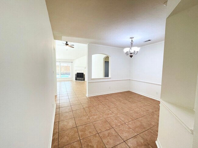 Large open area for a second living, dining, or study area - 14511 Enola Dr