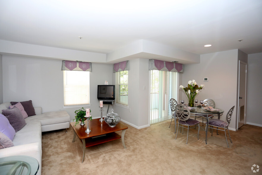 2 Bedroom 1147 SF-Living/Dining Area - Country Meadows Apartments