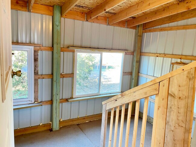 Built on the back of the house - 3512 Welchester Dr