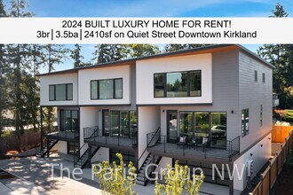 Building Photo - Stunning 2024 Built Downtown Kirkland Luxe Home for Rent! 3br/3.5ba/2410sf