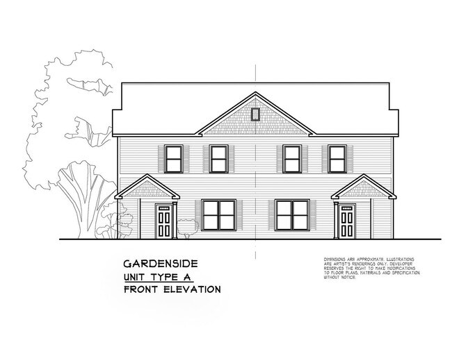 Building Photo - 2 bed, 1 bath townhouse style apartment with washer & dryer provided (45 Griffin Ln #202)