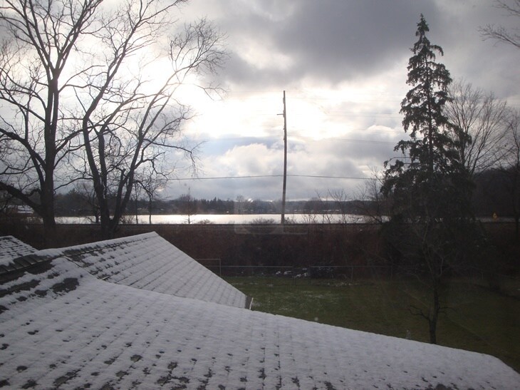 Lake view from West bedroom - 7570 Fase St SE