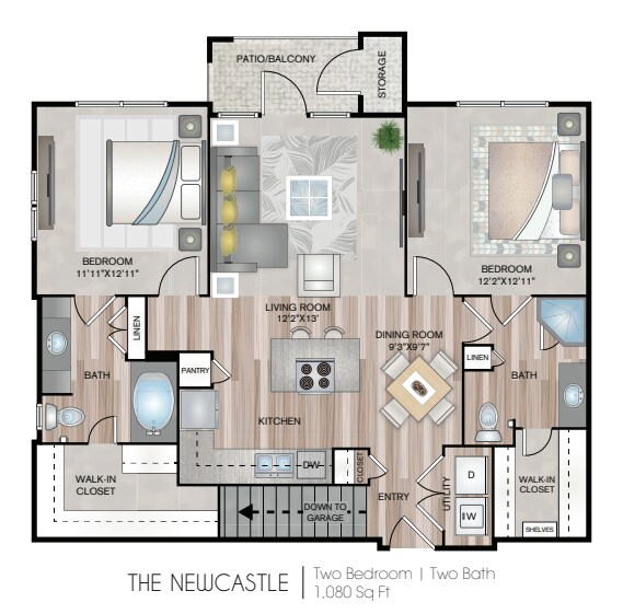 Floorplan - Centreport Lake