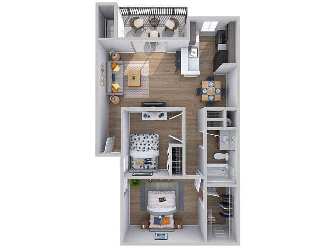 Floorplan - Skyline at Barton Creek