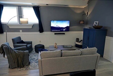 55 inch Smart TV for easy entertainment access. - 9 May St