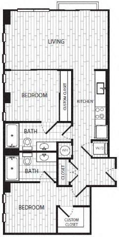 Floorplan - Coda on H