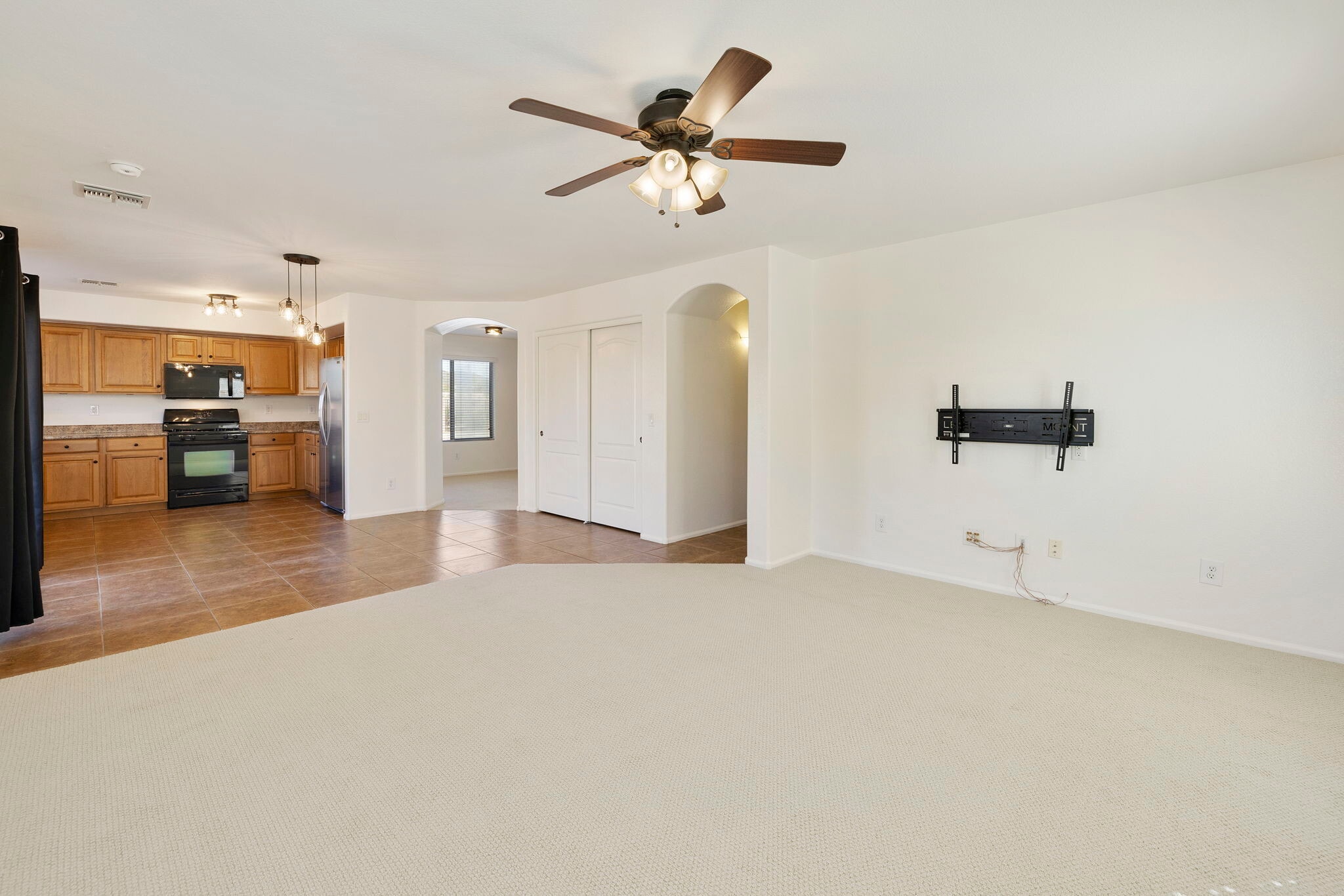 Kitchen with great room - 2404 W Silver Sage Ln