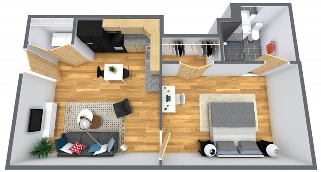 Floorplan - MacTavish Flats