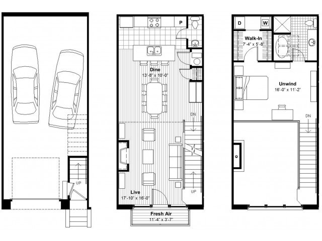 1 BR-Loft TH - Founders at Union Hill