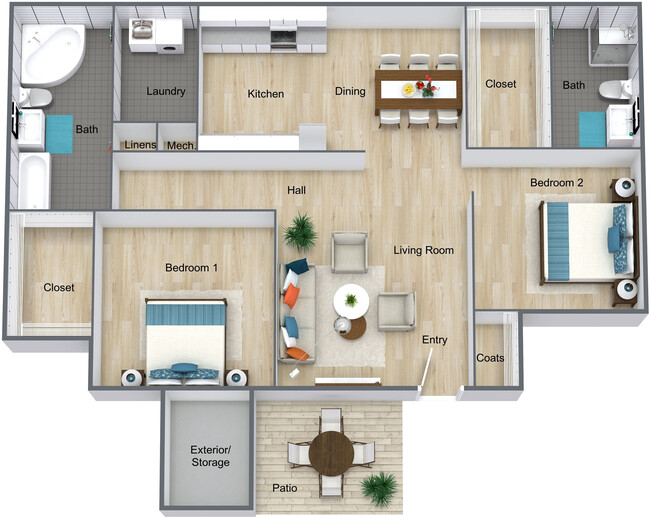 Floorplan - The Links at Thorndale