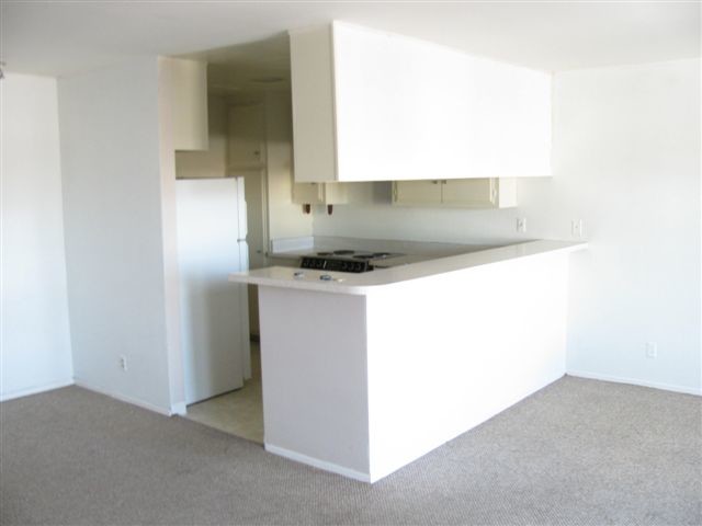 counter leading to living room - 1187 E 3rd St