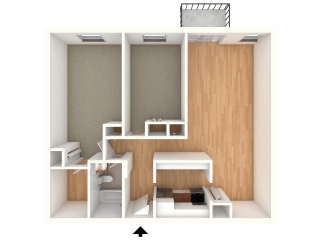 Two bedroom - The Lafayette at Valley Forge