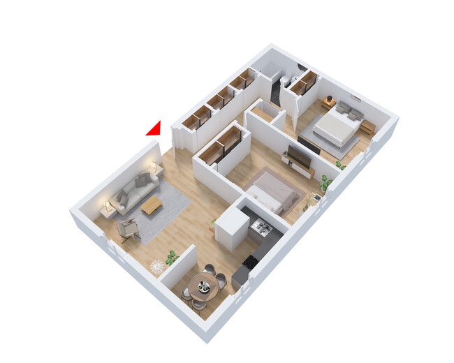 Floorplan - Riverstation Apartments