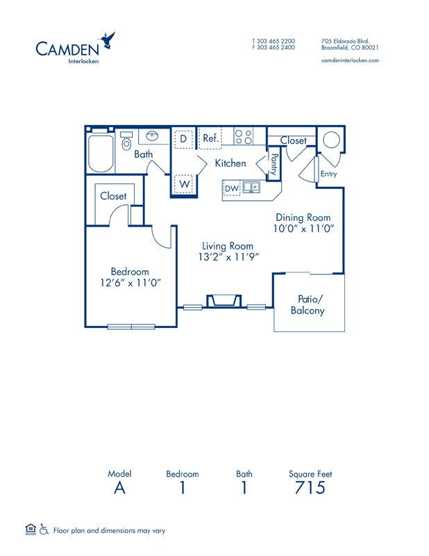 Floorplan - Camden Interlocken