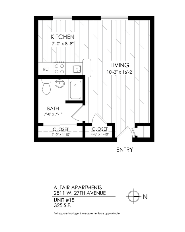 Floorplan - Altair Apartments