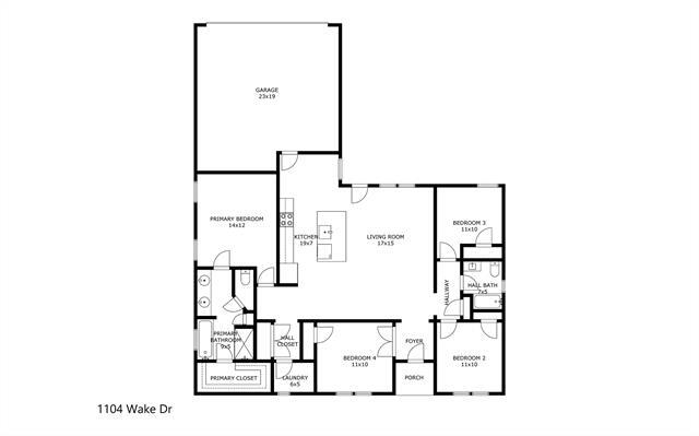 Building Photo - 1104 Wake Dr