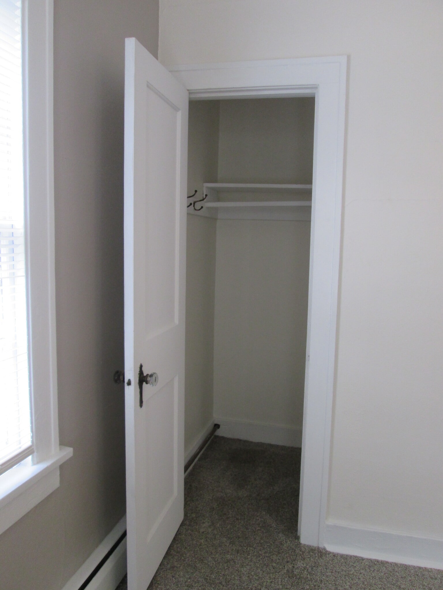 Living room closet w/shelving - 501 N Sherman Ave