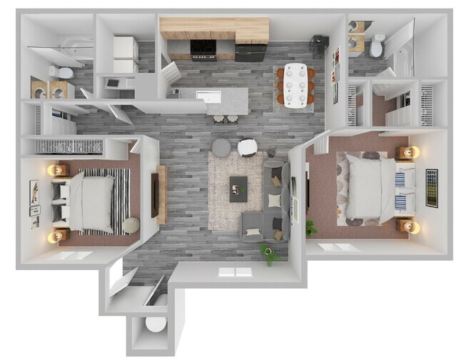 2 Bedroom 2 Bath 950 Sq. Ft. - Sonoma Valley