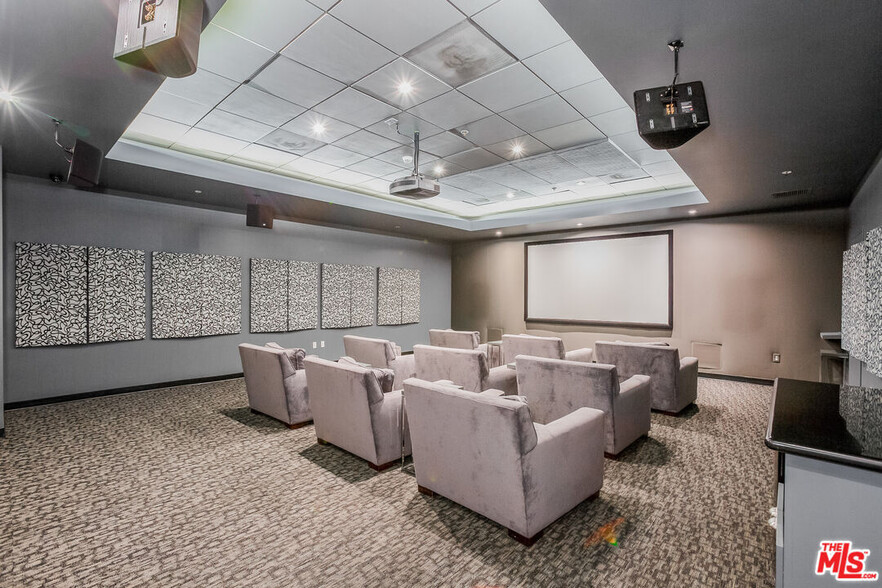 Media Room - 1100 Wilshire Blvd