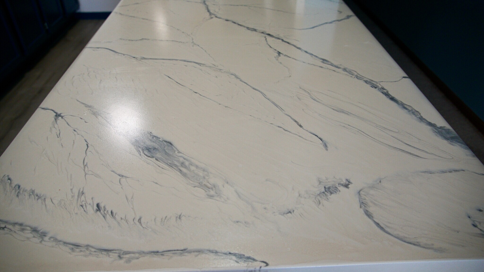 Epoxy Marble countertops. - 384 Minz Park Cir