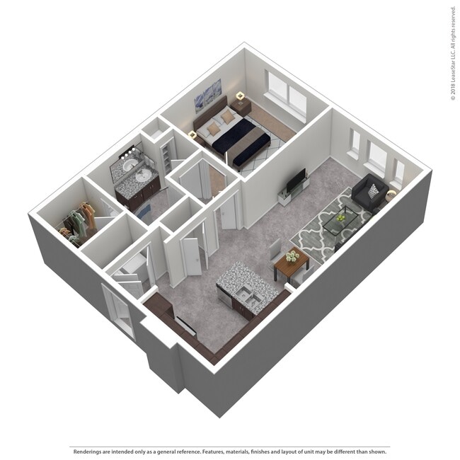 Floorplan - The Fairmount at Oak Lawn