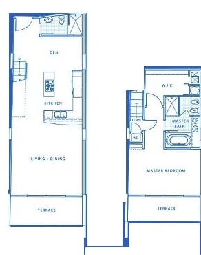 1BR/2BA - Artech