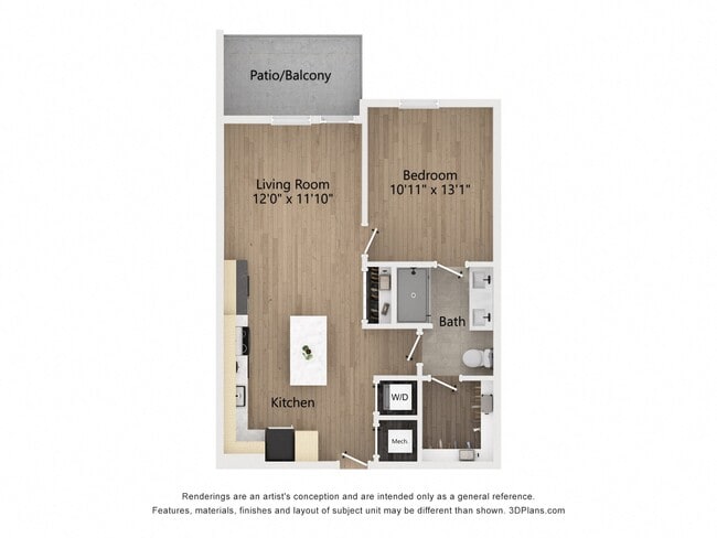 Floorplan - Tempo at White Oak