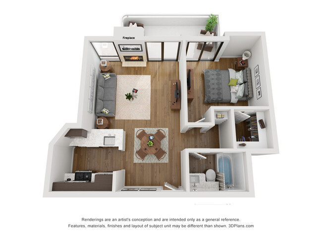 Floorplan - 6651 Franklin