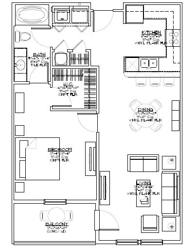 Unit B - Oaks Centropolis